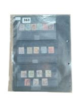 STAMP ALBUM OF STAMPS & ADDITIONAL SHEETS OF STAMPS
