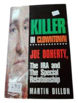 BOOK KILLER IN CLOWNTOWN JOE DOHERTY - SIGNED COPY BY MARTIN DILLON
