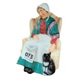 ROYAL DOULTON FIGURE - FORTY WINKS