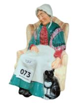 ROYAL DOULTON FIGURE - FORTY WINKS