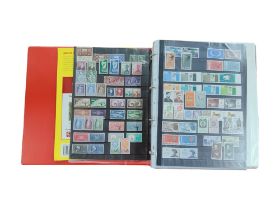 FOLDER OF IRISH STAMPS