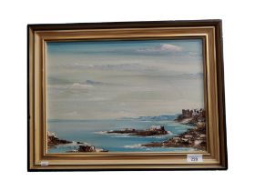 J.KUCSAK - OIL ON BOARD - SEASCAPE 41CM X 29CM