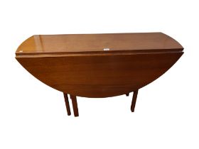 MID CENTURY DROP LEAF TABLE