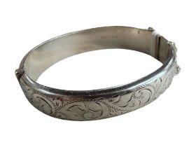 ANTIQUE SILVER BANGLE