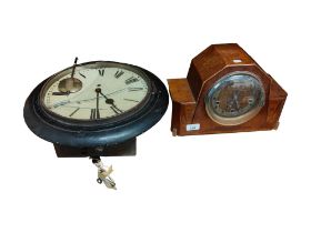 WALL CLOCK AND MANTLE CLOCK