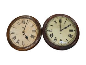 2 SCHOOL CLOCKS