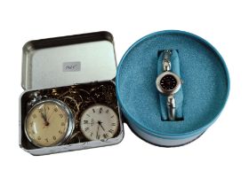 QUANTITY OF WATCHES & COSTUME JEWELLERY