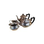 4 PIECE EPNS TEA SERVICE