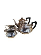 4 PIECE EPNS TEA SERVICE