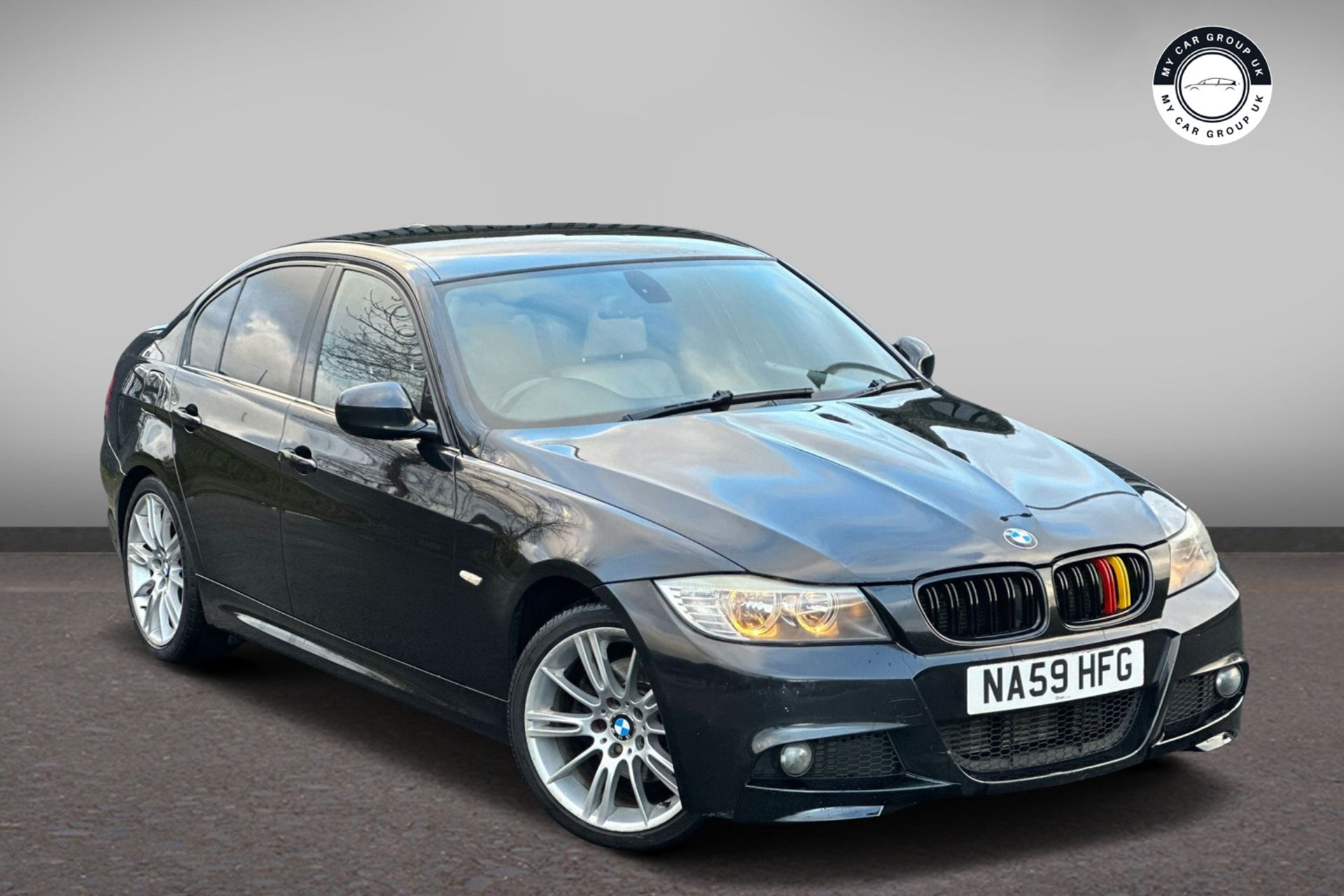 2009 BMW 320d M Sport 2.0 Diesel Manual Black Saloon - Image 3 of 12