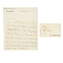 BETSY BONAPARTE WRITES TO DOLLEY MADISON. BONAPARTE, ELIZABETH PATTERSON. 1785-1879. Autograph L...