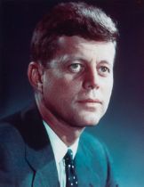 A JOHN F. KENNEDY SIGNED 1960 DNC TICKET. KENNEDY, JOHN FITZGERALD. 1917-1963. Signature ('John ...