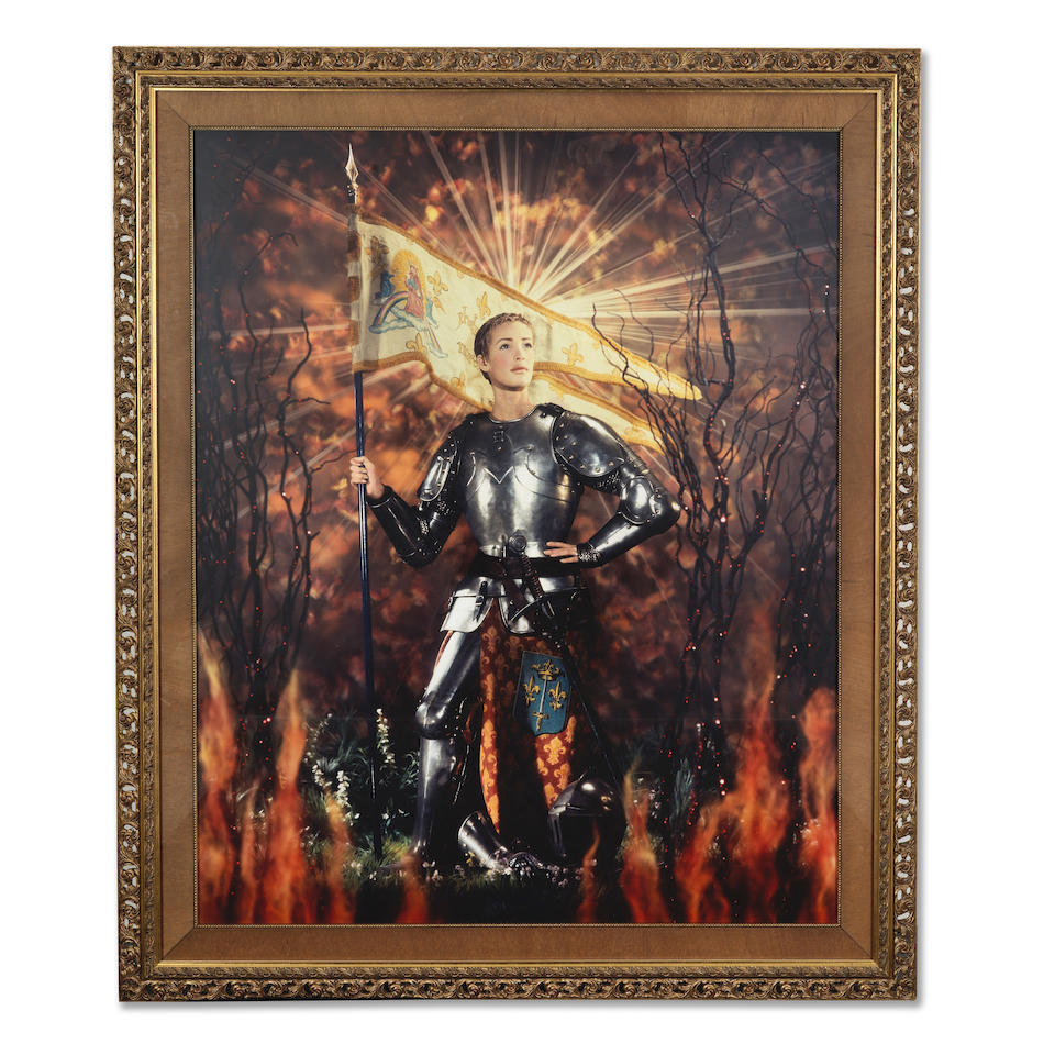 PIERRE ET GILLES (Nés en 1950; 1953) Sainte Jeanne d'Arc, Ophélie 1997