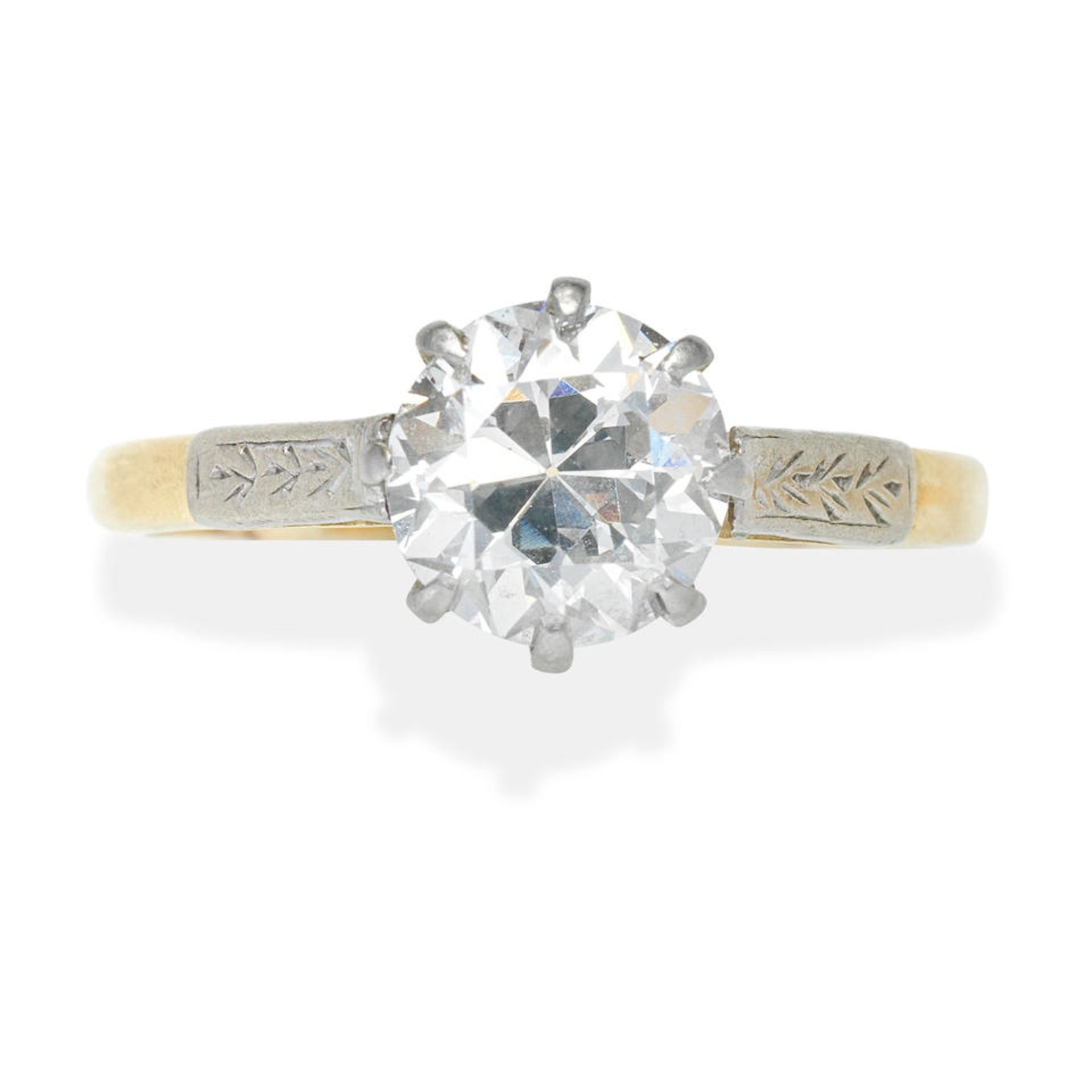 DIAMOND SINGLE-STONE RING