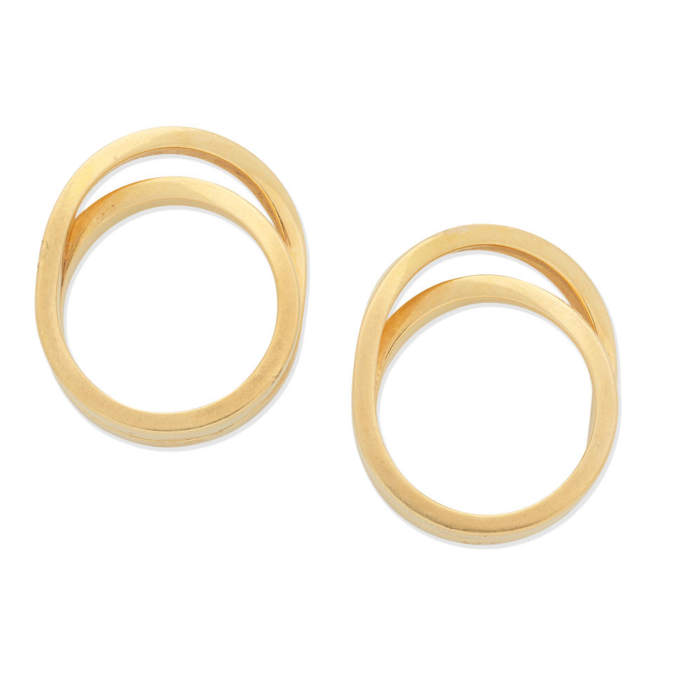 CARTIER: TWO 'NOUVELLE VAGUE' RINGS - Image 2 of 3
