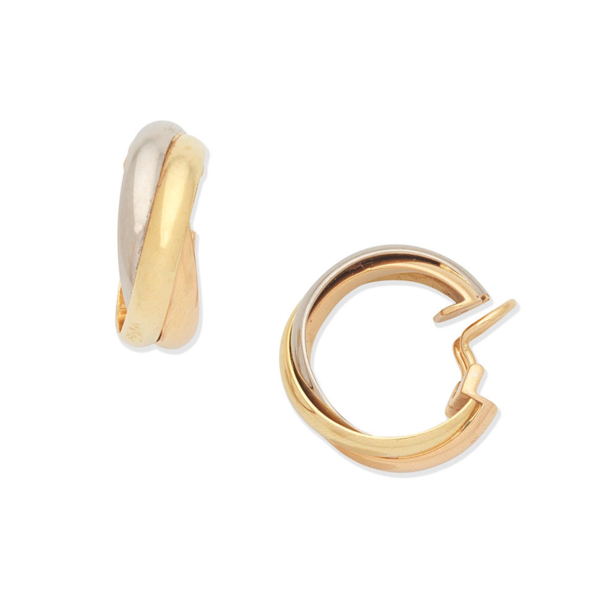 CARTIER: 'TRINITY' EARCLIPS