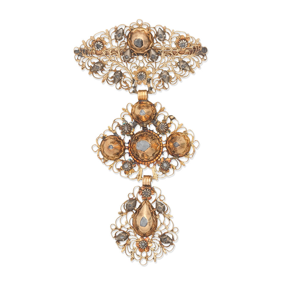 DIAMOND BROOCH/PENDANT,