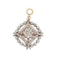 DIAMOND BROOCH/PENDANT