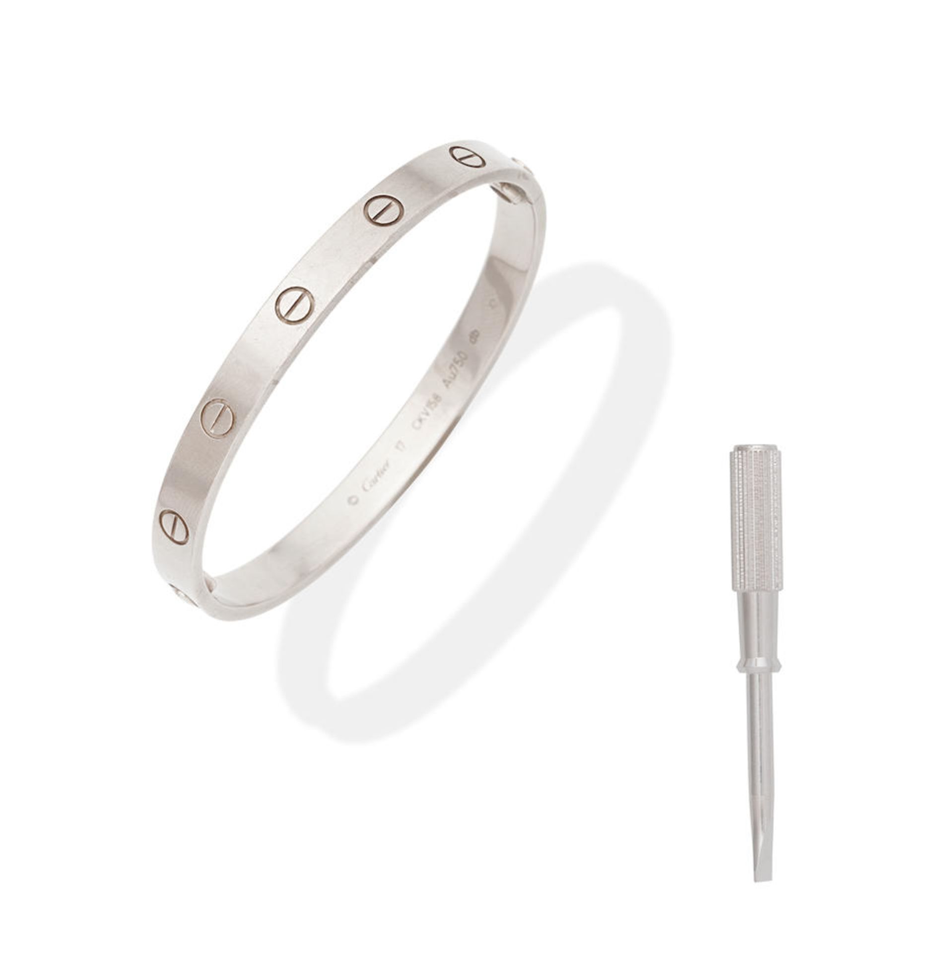 CARTIER: 'LOVE' BANGLE - Image 2 of 3