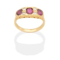 RUBY AND DIAMOND RING