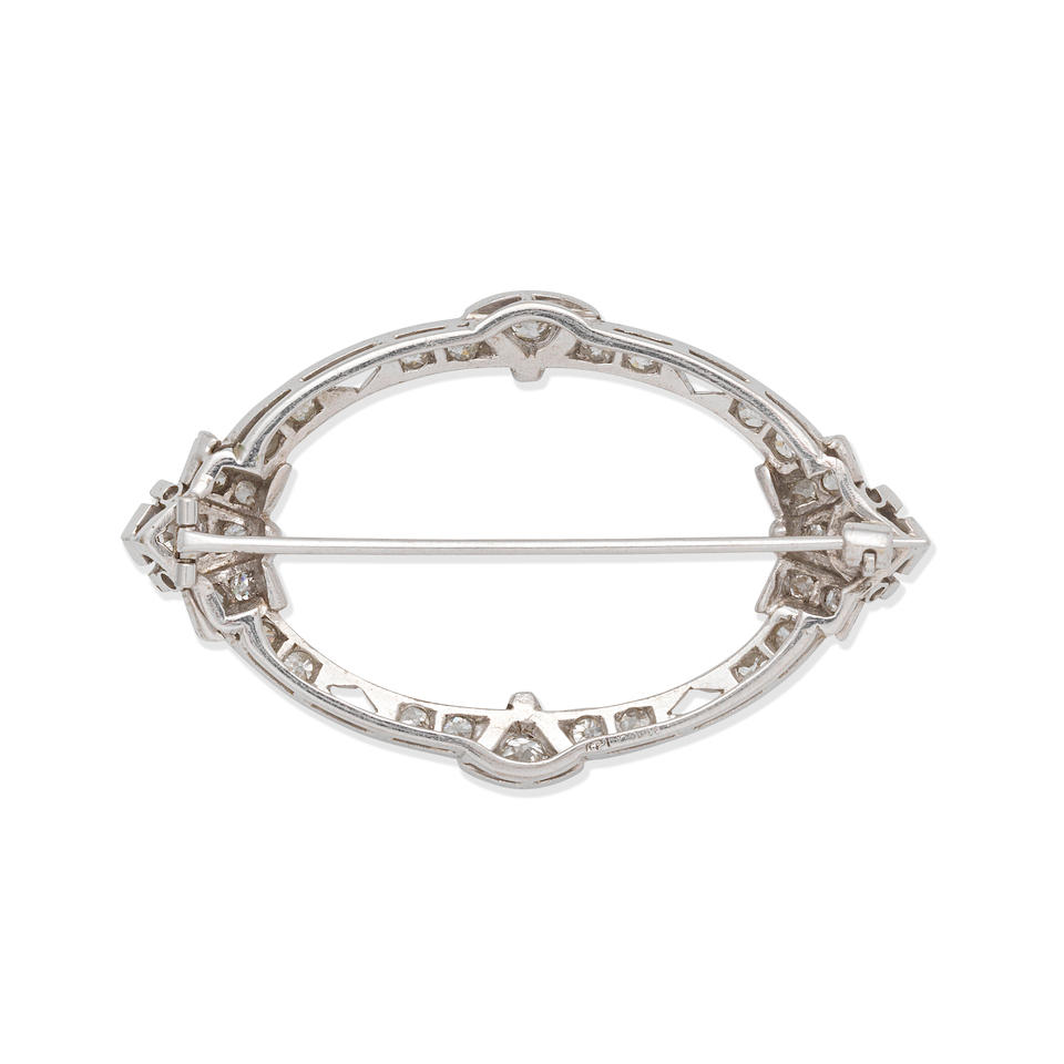 DIAMOND BROOCH - Image 3 of 3