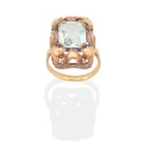 AQUAMARINE RING