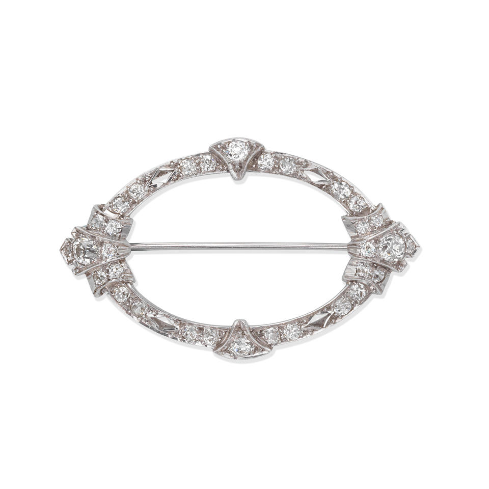 DIAMOND BROOCH