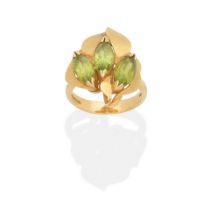 TOM SCOTT: PERIDOT RING,