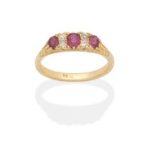 RUBY AND DIAMOND RING