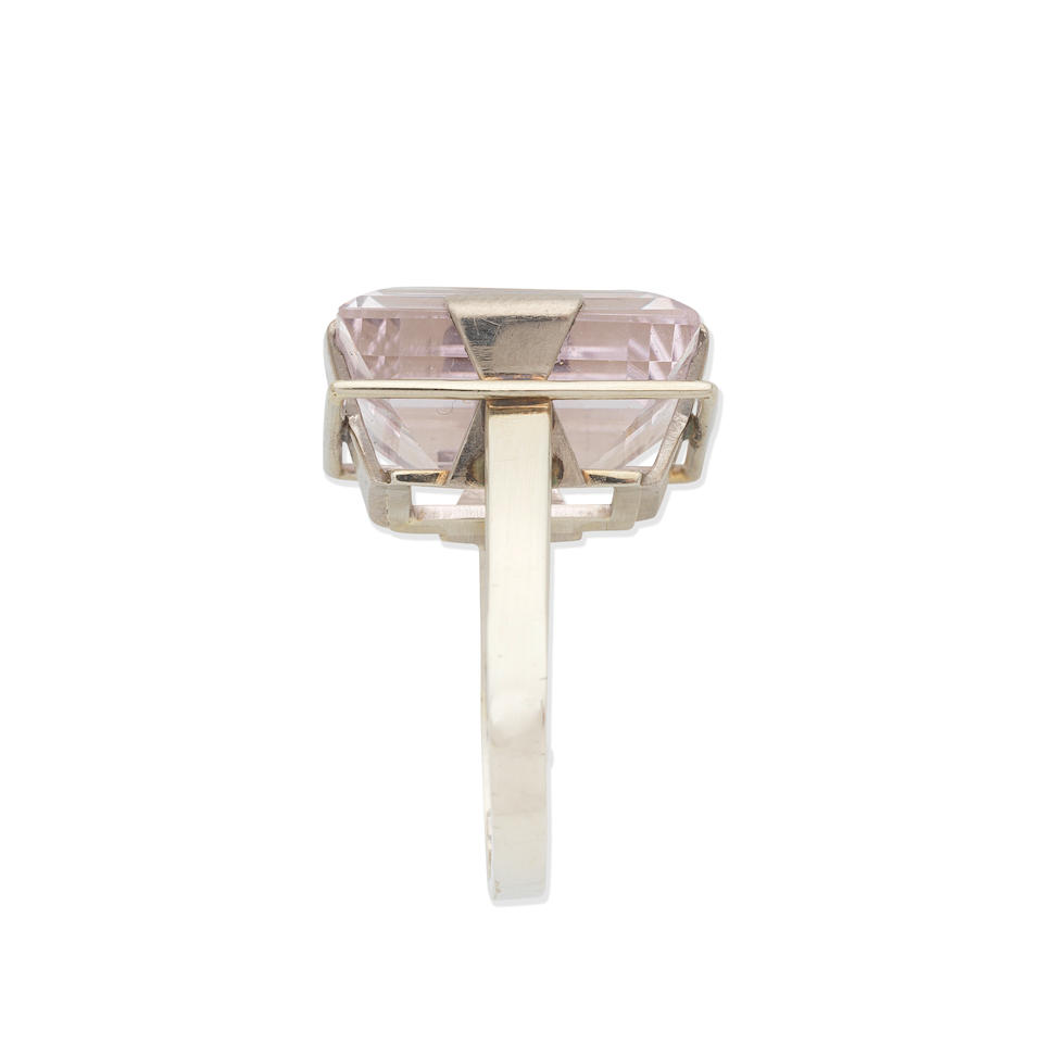 GEORG JENSEN & WENDEL: KUNZITE RING - Image 3 of 3