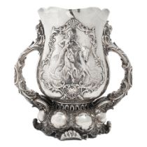 AN AMERICAN STERLING SILVER 'CARROLL CUP' by Whiting Mfg. Co., New York, New York, late 19th/ear...