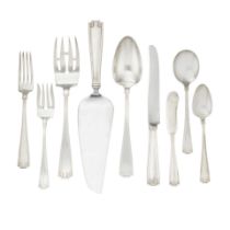 AN AMERICAN STERLING SILVER PARTIAL FLATWARE SERVICE by Gorham, Providence, Rhode Island, 20th c...