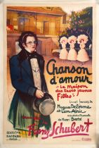 FRENCH OPERETTA POSTER. DOLA, GEORGES. 1872-1950. Chanson d'Amour. Paris: G. Dola, 1936.