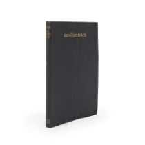 MILLAY, EDNA ST. VINCENT. 1892-1950. Renascence and Other Poems. New York: Mitchell Kennerley, ...