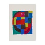 SONIA DELAUNAY (1885-1979) Guépard, 1970 Sérigraphie en couleurs Signée et num&#2...
