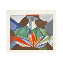 MAN RAY (1890-1976) Cactus Diamond, 1969 (Anselmino, 53)Sérigraphie en couleurs sur vé...