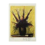 BERNARD BUFFET (1928-1999) Le Chrysantheme du Japon, 1966 Issue de l'album 'l'herbier'Lithograph...