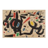 JOAN MIRÓ (1893-1983) Les Essencies de la Terra, 1968 (Cramer, 123) Lithographie en couleu...