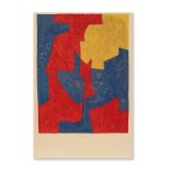 SERGE POLIAKOFF (1900-1969) Sans titre, 1973 Lithographie en couleurs sur vélin Signée...