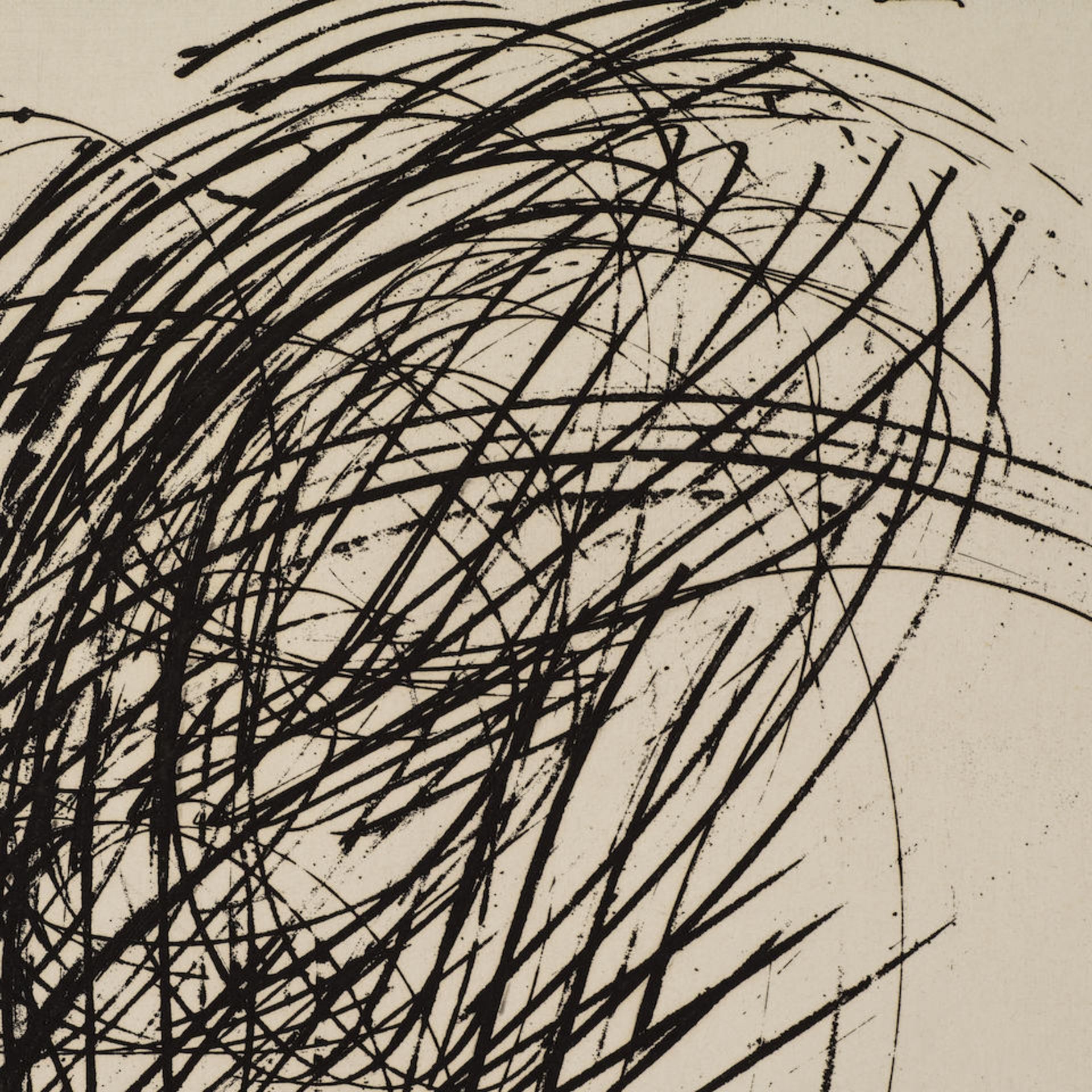 HANS HARTUNG (1904-1989) G1973-2, 1973 (RMM, 362)Eau-forte sur vélin de RivesSignée et... - Image 2 of 2