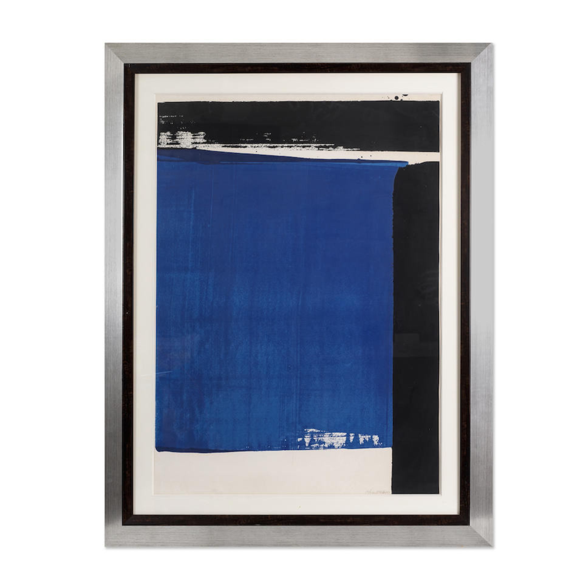 PIERRE SOULAGES (1919-2022) Sérigraphie N°16, 1981 (RMM, 108)Sérigraphie en bleue... - Bild 5 aus 5