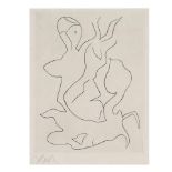 JEAN (HANS) ARP (1886-1966) Paroles peintes II, 1965 (Arntz, 419)Eau-forte en noir sur JaponSign...