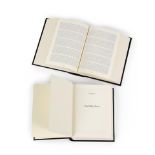 ON KAWARA (NE EN 1933) One Million Years, 1999 Livre d'artiste en deux volumes sur papier bible ...