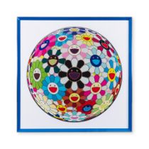 TAKASHI MURAKAMI (NE EN 1962) Flowerball: lots of colors, 2011 Impression offset en couleurs sur...