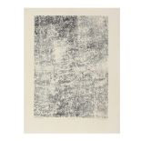 JEAN DUBUFFET (1901-1985) Texte Écaillé, 1959 (Webel, 581)Lithographie en noir sur BFK...