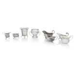 A Collection of Table Silver Various makers and dates (8)