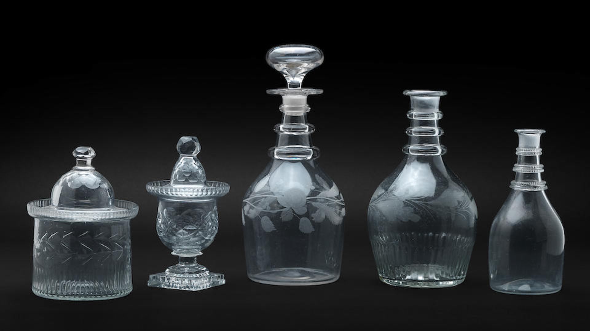 A Collection of Irish Glass 18th/19th Century