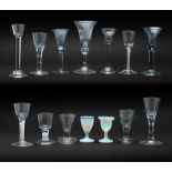 A Collection of Drinking Glasses 18th/19th Century