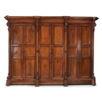 LARGE ITALIAN WALNUT ARMOIRE