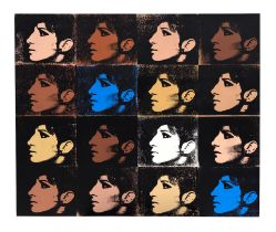 DEBORAH KASS (B. 1952) 16 Barbras (Jewish Jackie Series) 1992